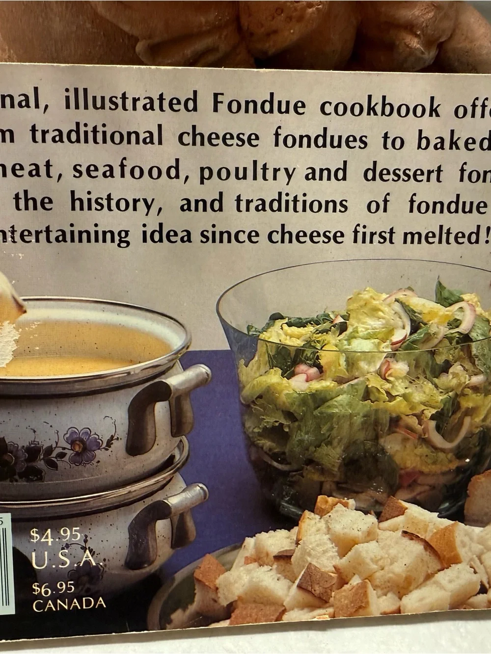 Vintage (1968) Fondue Cookbook